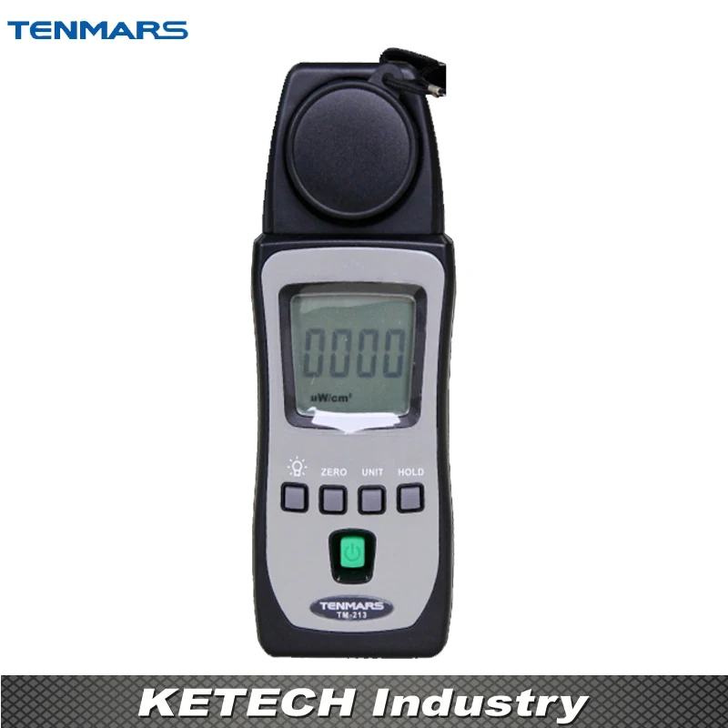 

TENMARS TM213 Mini UV UVA UVB UVAB Ultra Violet Light Level Meter 290~ 390nm
