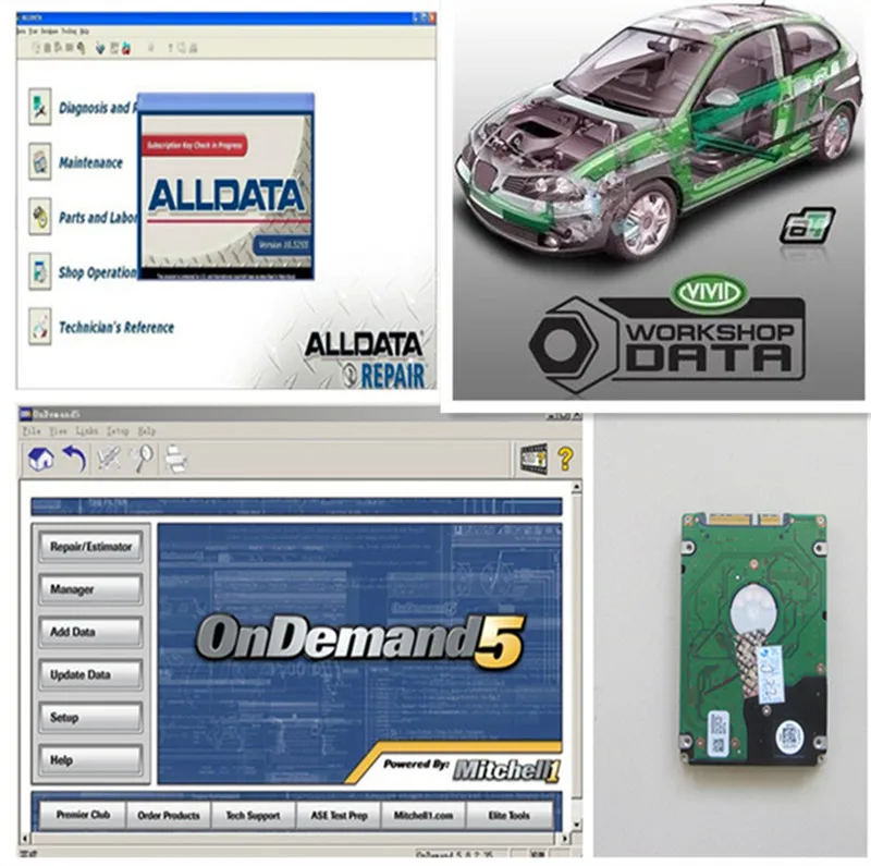 2018 auto data software alldata v10.53 with mitchell on