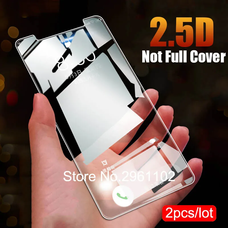 Защитное стекло для iphone 2 шт./лот закаленное 2.5d 9h xsmax xs xr 10s x iphone8 8plus 7 6s plus 5