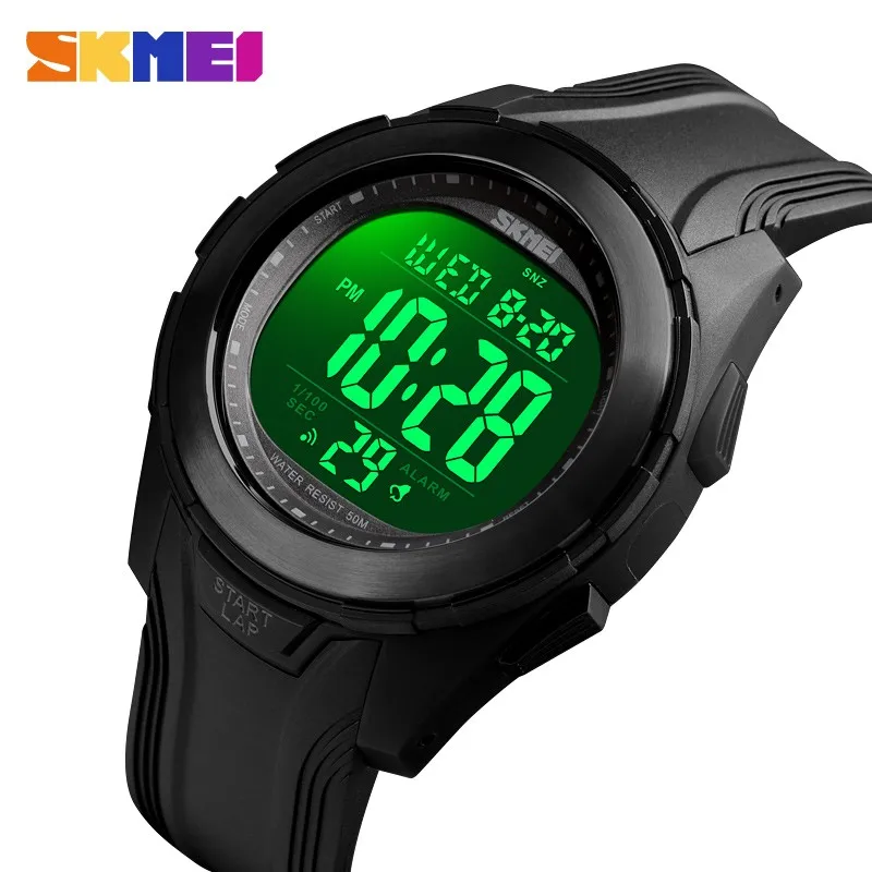 

SKMEI Sport Digital Watch Men LED Display Backlight Mens Watch 5bar Waterproof Electronic Alarm Clock Relogio Masculino 1503