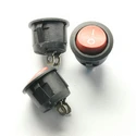 KCD1-105 Round On-Off 10A 125V 6A 250V 2 pins red