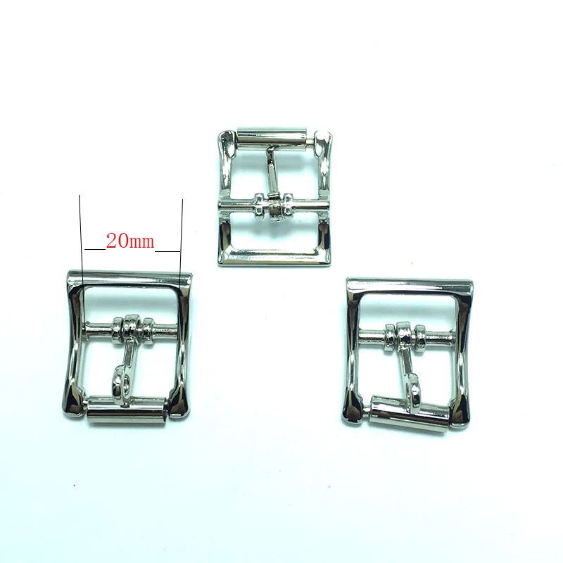 Buy 30pc Small Buckles, 20mm Nickel Locking buckle add