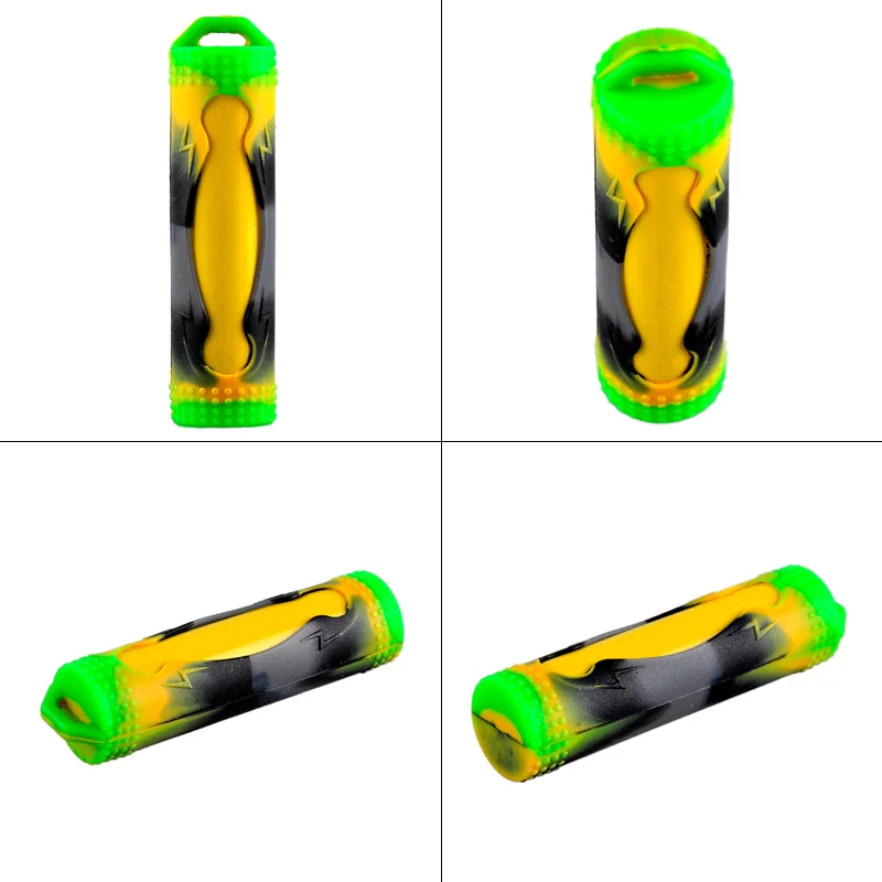 1 силиконовый чехол для электронной механический мод сигареты RDA RTA крышка батареи Защитный чехол 9 цветов Прямая