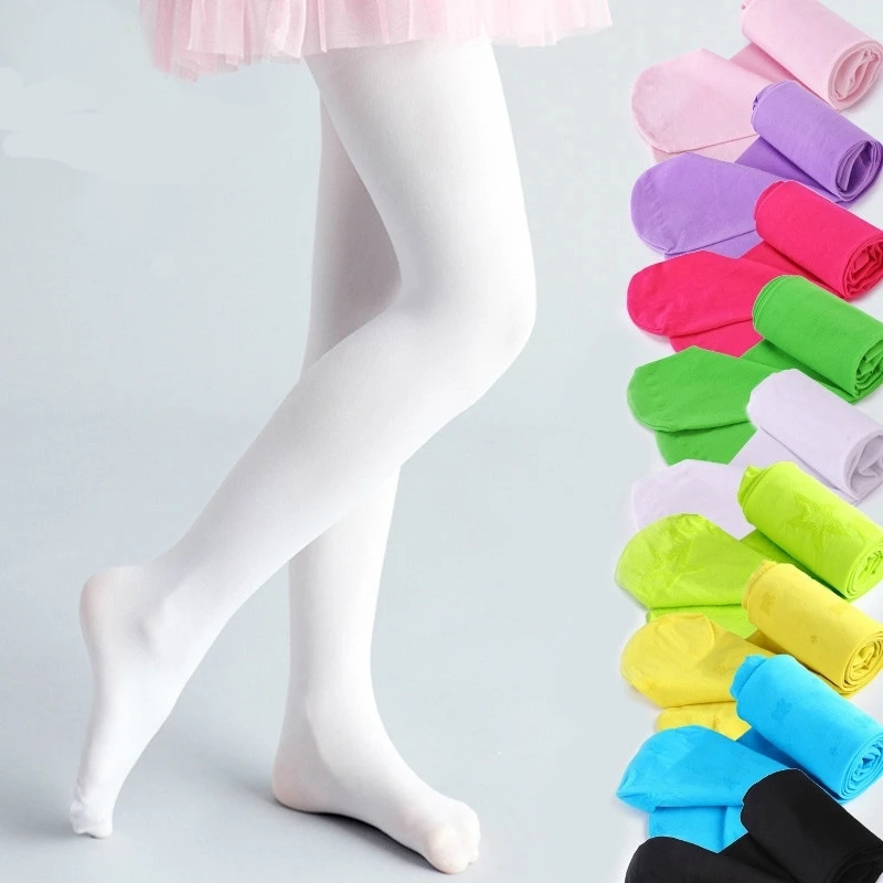 1pcs/pack 3 7 Years 9 colors for choose girls tights,children's tights