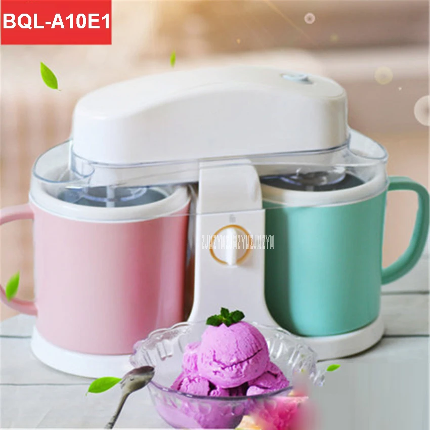 BQL A10E1 220V/50 Hz Home automatic double barrel ice cream machine