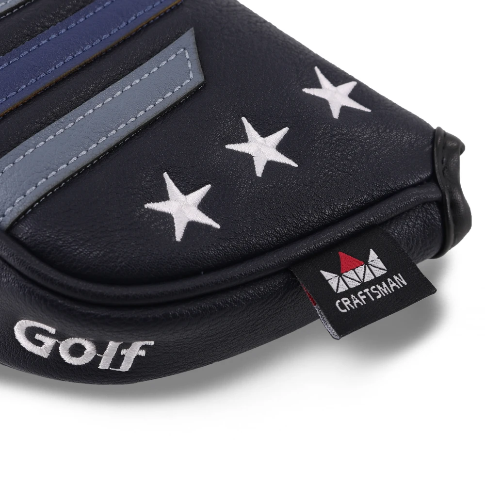 Защитный чехол для головы гольфа из искусственной кожи|golf putter cover|putter covermallet cover |