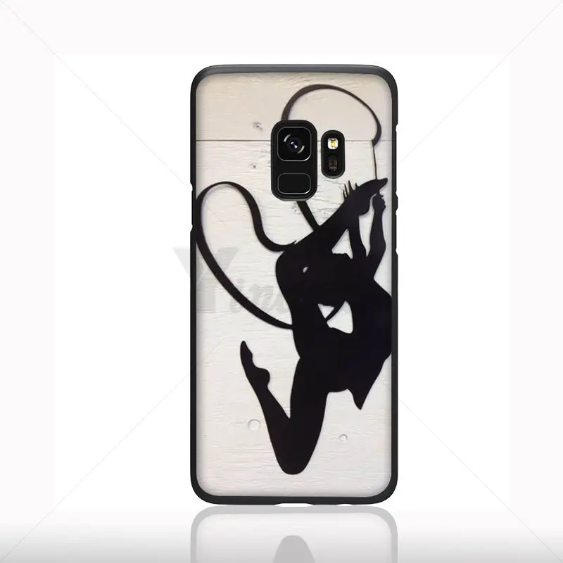 Love Gymnastics silhouette sports