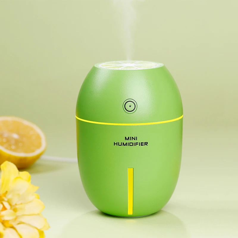 Креативный милый лимонный увлажнитель USB Настольный Автомобильный воздуха