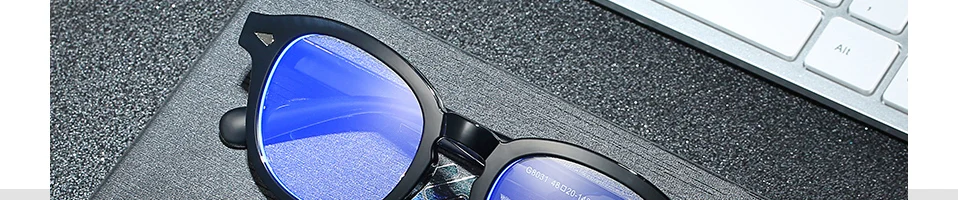 Ретро Овальный анти-синий светильник, блокирующие очки для мужчин и женщин, Компьютерная Защита, очки для глаз, радиационные игровые очки Blue Ray