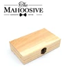 Mahoosive Wood Wedding Bow ties Boxes real Wood Boxes With Lid Golden Lock Wood Boxes for Gifts caja madera Wooden boxes ► Photo 2/6