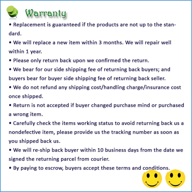 warranty