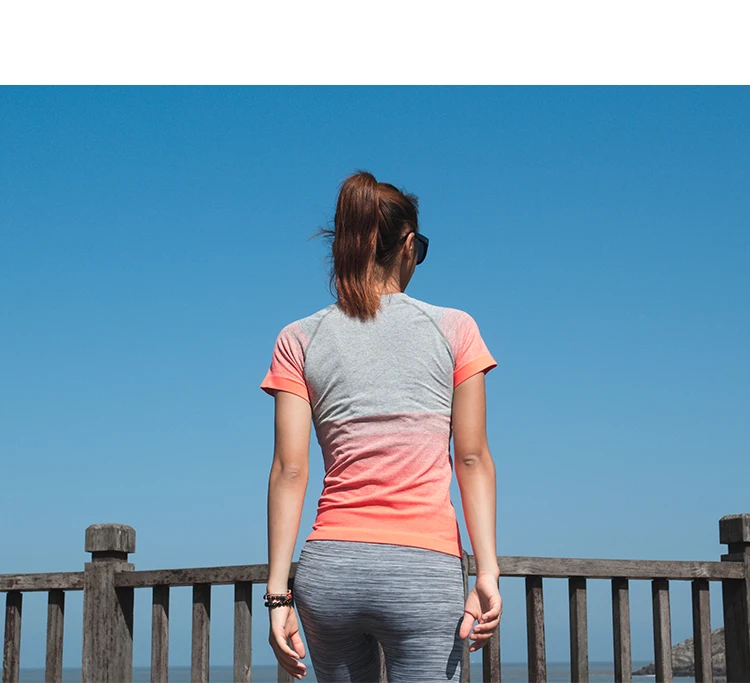Gimnasio de Deporte de las mujeres camisas rápido seco camiseta de Running de manga ropa de Fitness camisetas y Tops de Deporte Mujer P096 Gimnasio de Deporte de las mujeres camisas rápido seco camiseta de Running de manga ropa de Fitness camisetas y Tops de Deporte Mujer P096