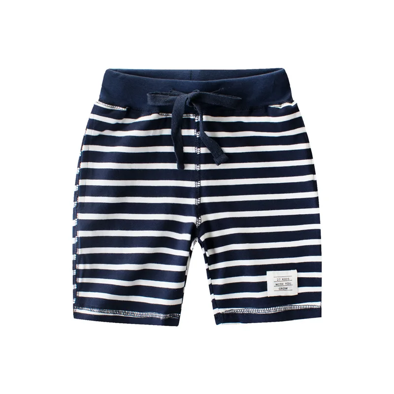 

Summer Cotton Striped Baby Boys Shorts Children Beachwear Casual Beach Shorts For Age 2-10 Years Old