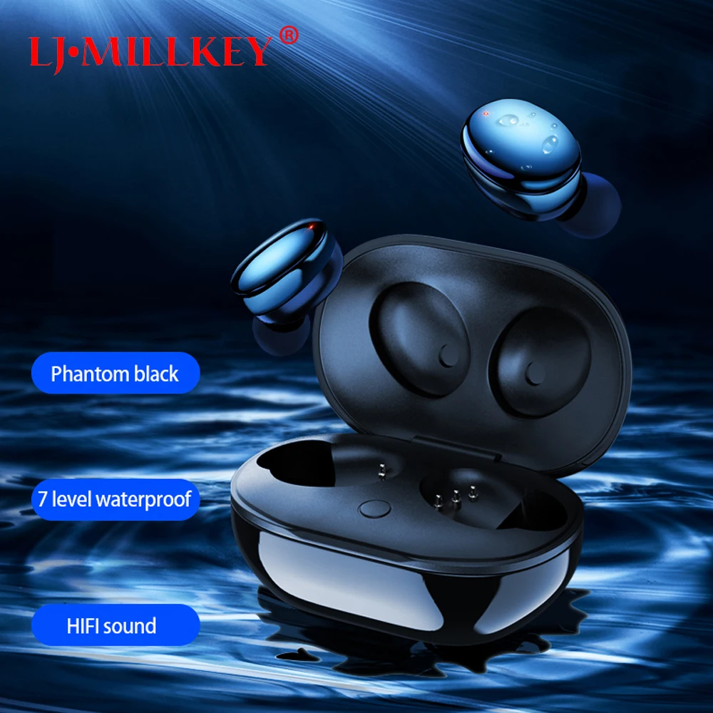

TWS Bluetooth 5.0 Wireless True Earphone TWS Sport Earbuds 10M Connection Stereo Earphone IPX6 Waterproof YZ255