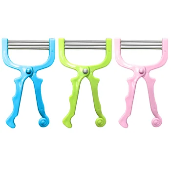 

New Brand High Quality Safe Facial Epilator Hair Remover Tool Face Beauty 3 Spring Threading Removal Epilator Drop Shipping G523