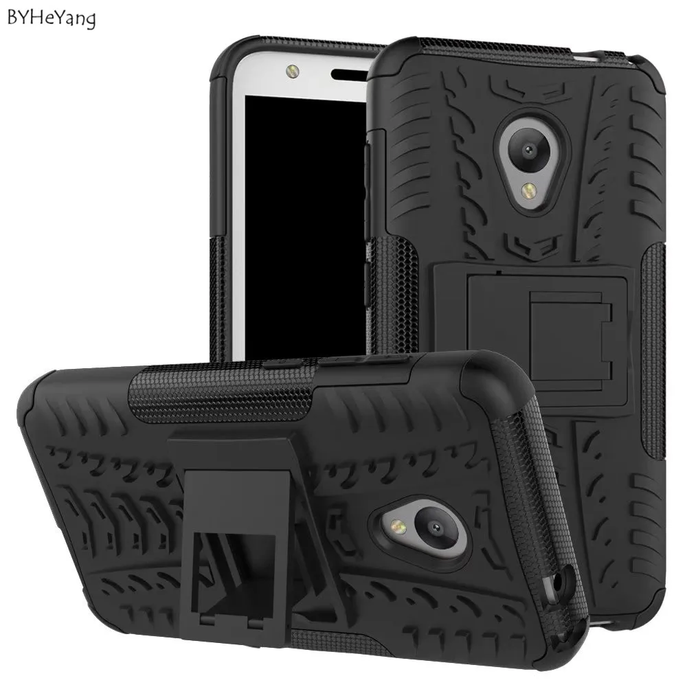 

BYHeYang Heavy Duty Armor Shockproof Case U 5 alcatel U5 Case 5.0inch PC+TPU For Fundas Alcatel U5 5047 5047D 5047Y Phone Case