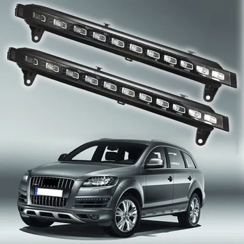 

For 2007-2010 Audi Q7 22-LED Direct Fit LED Daytime Running w/Turn Signal Lights