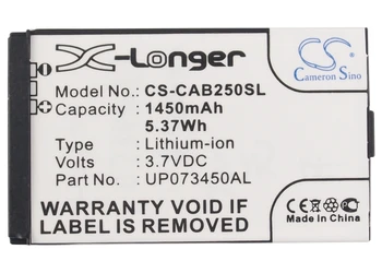 

Cameron Sino 1450mAh Battery UP073450AL for CAT B25