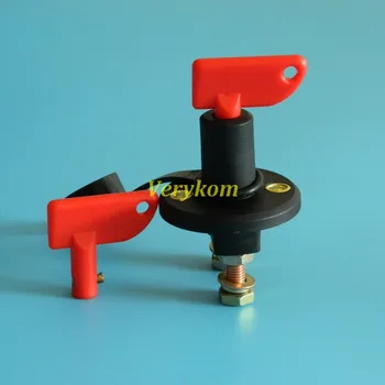 

20pcs/lot Battery Disconnect Kill Cut Off Isolator Switch 4 Type Option Car Racing Boat Truck Bus Tractor Brass Terminals 200A
