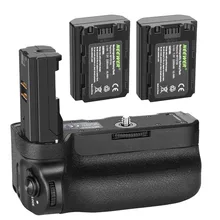 Neewer Vertical Battery Grip for Sony A9 A7III A7RIII Cameras,Replacement for Sony VG-C3EM+7.2v 2280mAh 16.4Wh Li-ion Battery