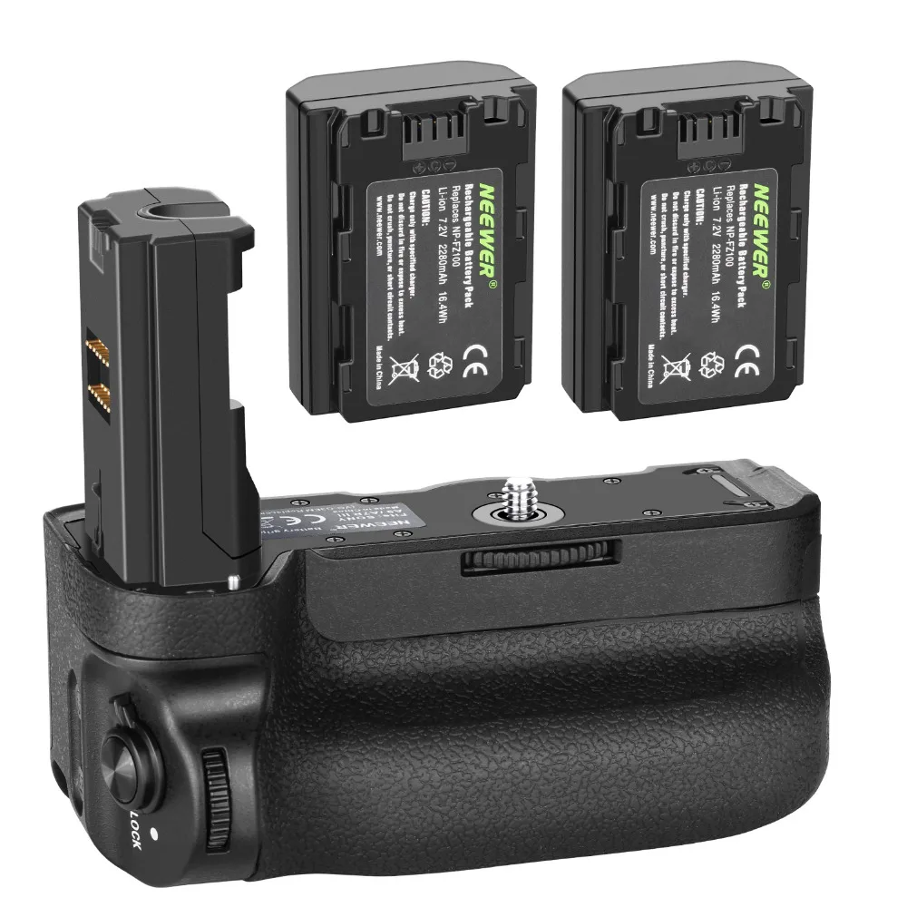  Neewer Vertical Battery Grip for Sony A9 A7III A7RIII CamerasReplacement for Sony VG-C3EM+7.2v 2280