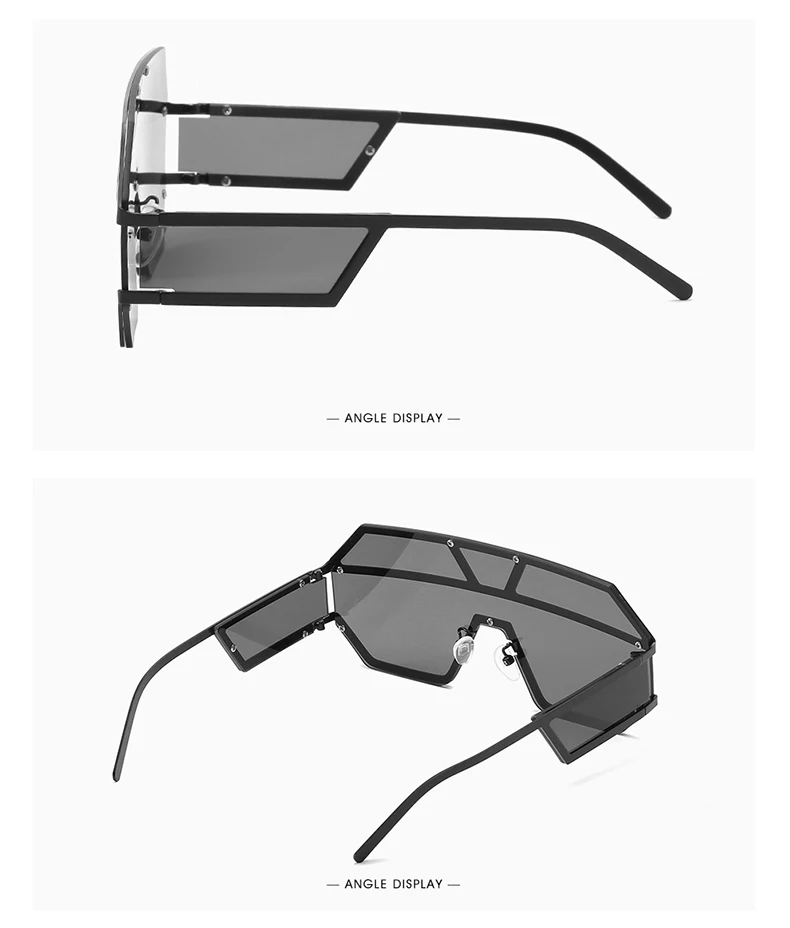 JackJad, модные, современные, в стиле будущего, металлический щит, солнцезащитные очки для мужчин, крутые, боковые линзы, фирменный дизайн, солнцезащитные очки Oculos De Sol 1639