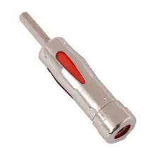 Car-styling Universal Red ISO To DIN Male Car Auto Radio Stereo Antenna Adaptor Aerial Plug Connector Adapter To DIN Vehicle