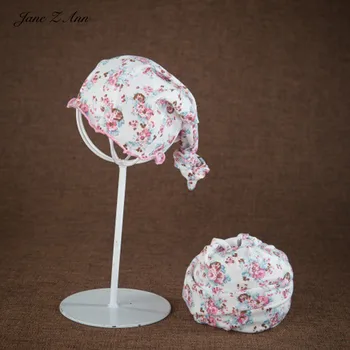 

Jane Z Ann Newborn baby photography knotted hat photo-taking props hat-pants/wrap combination studio shooting outfits