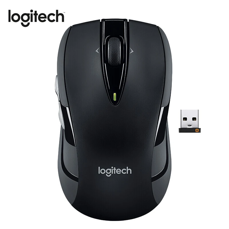 Logitech M546 Wireless Mouse Universal Office Mouse Home Using with 2.4GHz Optical 95.5g for PC/Laptop Gamer 90% New