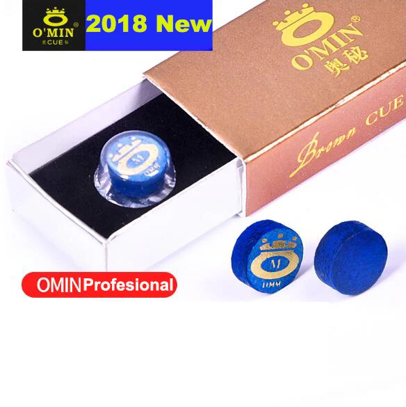 

2019 O'MIN 11mm Tip 2Pcs/Box O'MIN King Kong Widow Snooker Billiard TIP Billiard Accessories