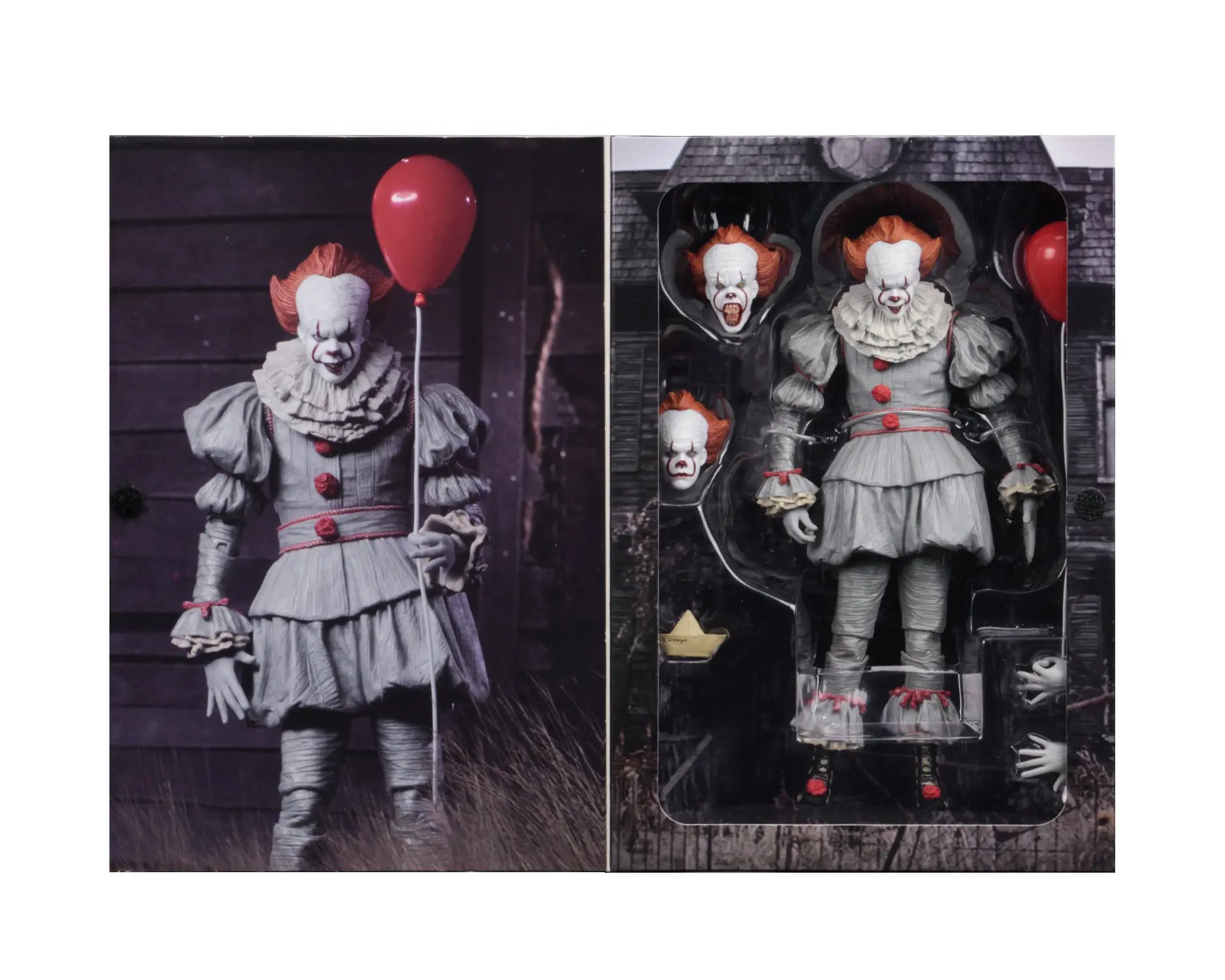 Neca Стивен Кинг это Pennywise Джокер клоун BJD фигурка игрушки куклы 18 см