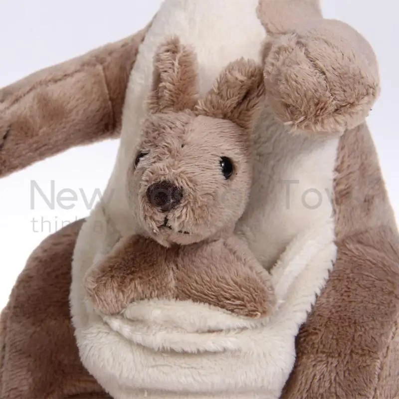 12 30cm Australia Kangaroo Animal Plush Cute  Doll Toys Car Pillow Cushion Kid Baby birthday Xmas Gifts 