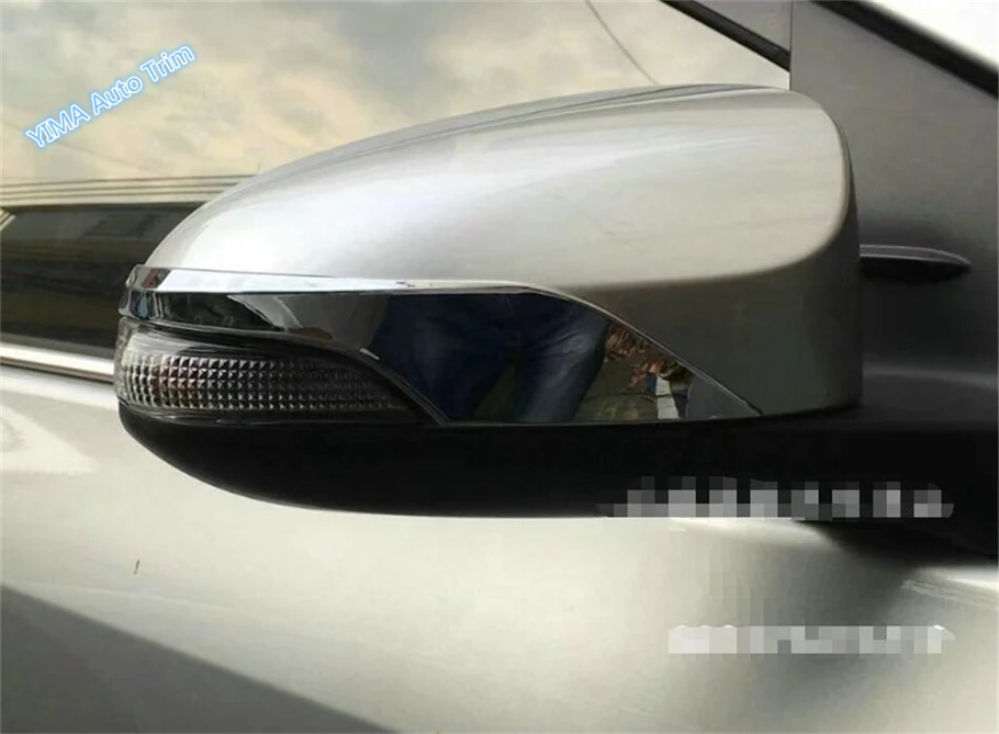 

Lapetus Side Rearview Mirror Protect Streamer Decor Cover Trim / With LED Turn Light Fit For Toyota C-HR CHR 2016 2017 2018 2019