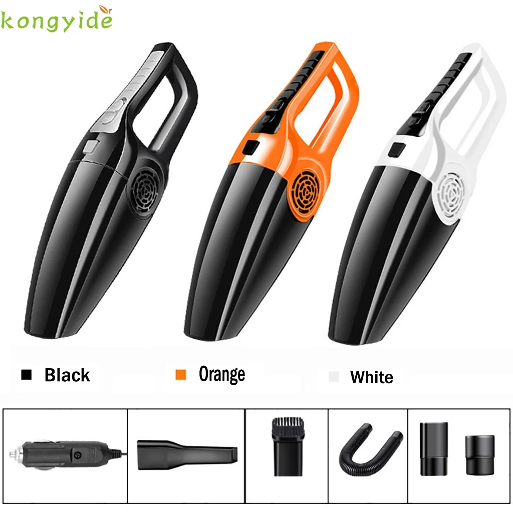 

KONGYIDE Strong Power Car Vacuum Cleaner DC 12 Volt 120W Cyclonic Wet/Dry Auto Portable Vacuums Dirt Dust Cleaner Handy Use J19