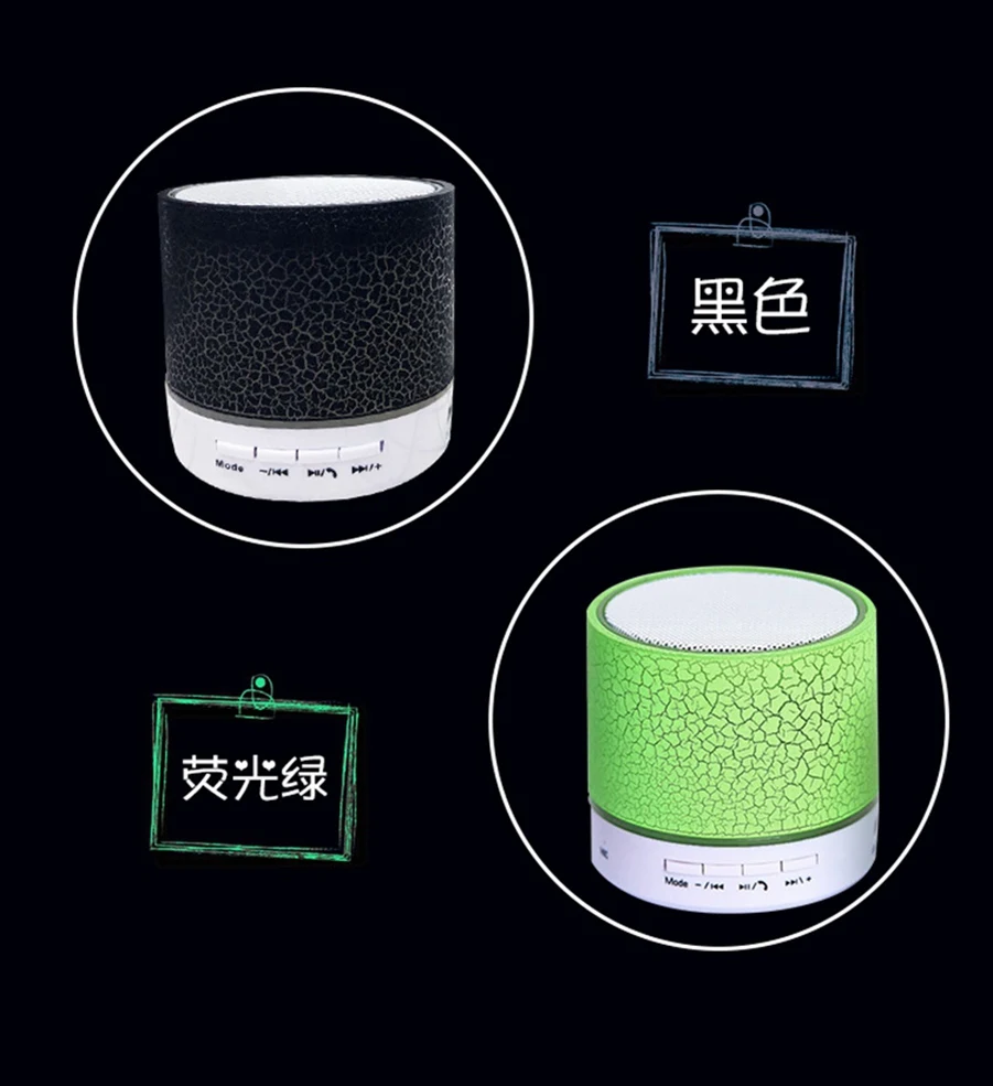 Icoque Bluetooth Speaker AUX Jack Wireless Portable Hifi Stereo Bass Speakers with Microphone for Xiaomi iPhone Support TF USB   (10)