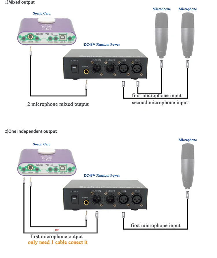 Cheap phantom power