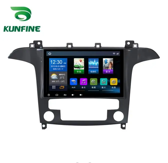 

Quad Core 1024*600 Android 6.0 Car DVD GPS Navigation Player Deckless Car Stereo For Ford S-MAX 2007-2008 Radio Headunit wifi