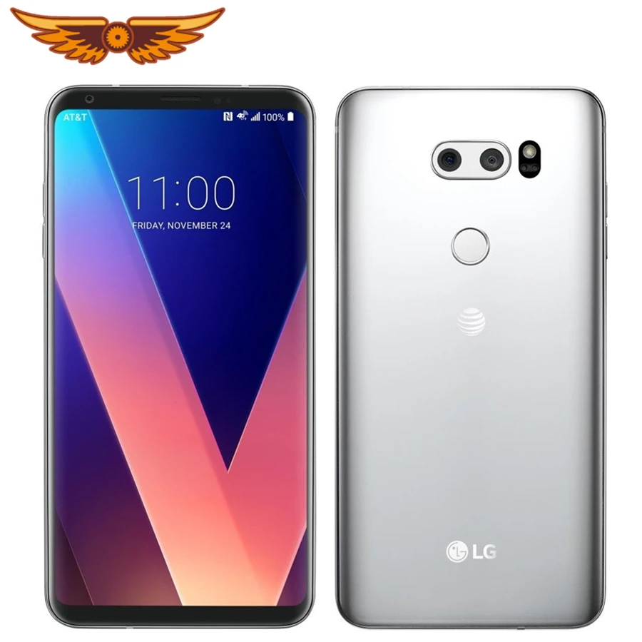 Оригинальный разблокированный LG V30 H930DS Восьмиядерный 6 0 &quot4 Гб ОЗУ 64 ПЗУ задняя