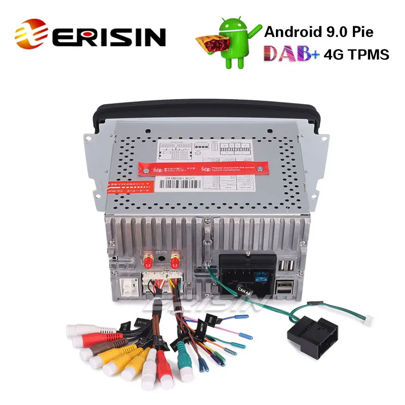 Excellent Erisin ES7963C Android 9.0 Car Stereo GPS DAB+BT CD for Mercedes Benz C/CLK/G Class W203 Vito Viano 4 Excellent Erisin ES7963C Android 9.0 Car Stereo GPS DAB+BT CD for Mercedes Benz C/CLK/G Class W203 Vito Viano 4
