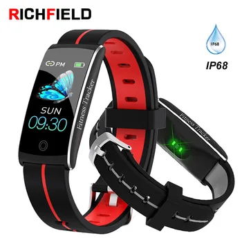 

New Smart Bracelet Women Smart Band IPX8 Waterproof Smartband Blood Pressure Heart Rate Fitness Tracker Wristband Men Sport Band