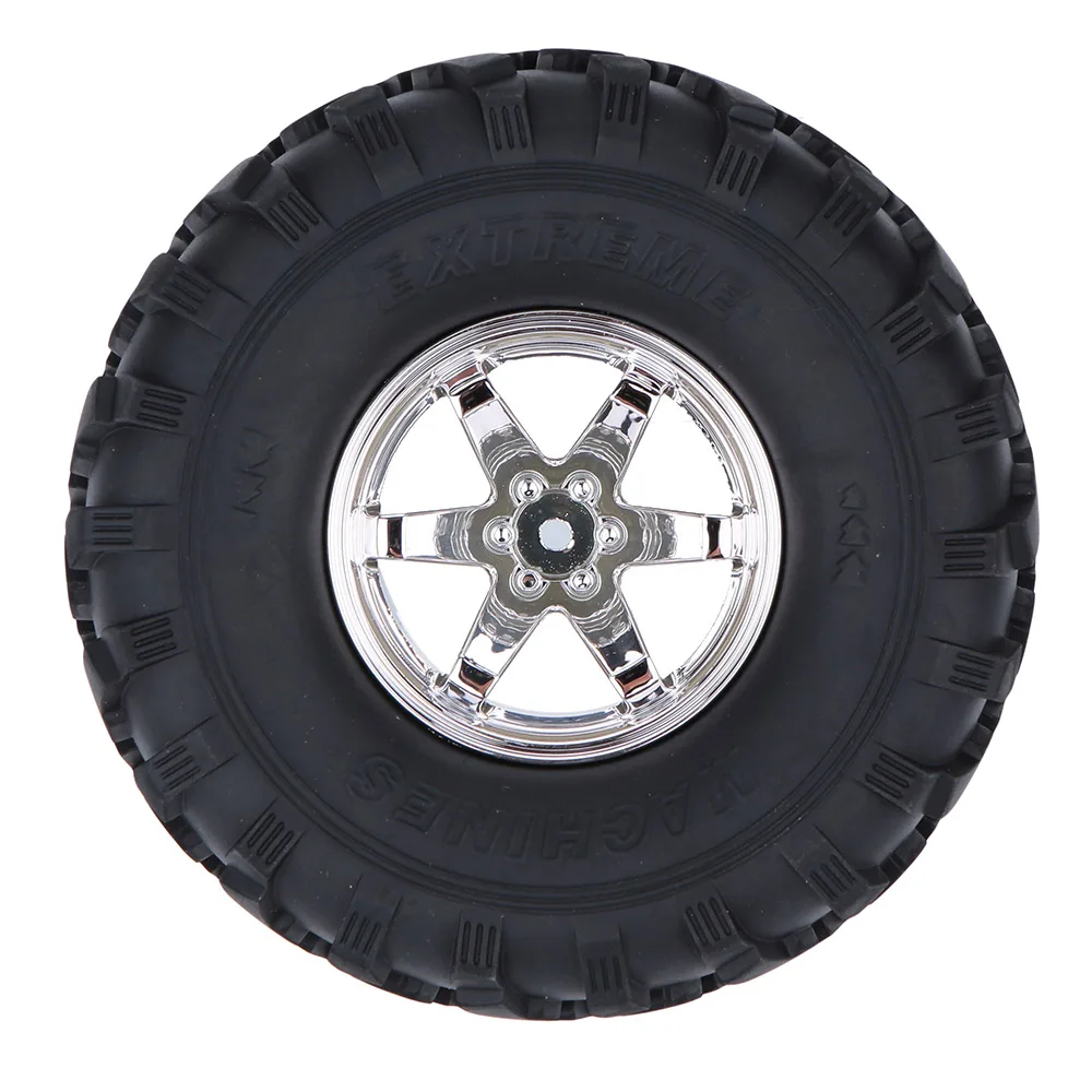 4PcsSet 110 Truck Tire Tyres Wheel for Traxxas HSP Tamiya HPI Kyosho RC Model Monster RC Car (2)