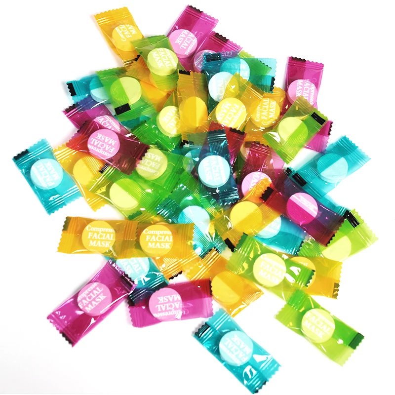 Compressed Face Mask Paper Disposable Facial Masks Papers For Skin Care DIY Women Makeup Beauty Tool