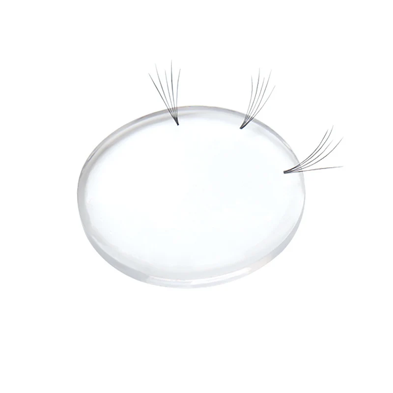 

1/3/5pcs Eyelashes Extension Grafting Lashes Pad Pallet Stand Holder Silicone Transparent Round Dot Beauty Makeup Tool