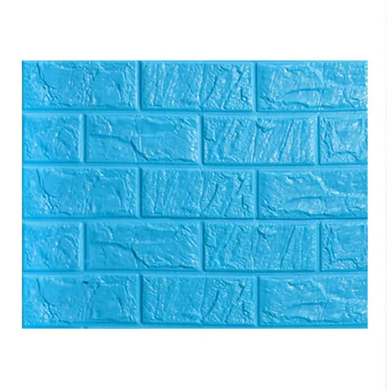 Peel and Stick 3D Brick Wall Sticker PE Foam DIY Wallpaper Self