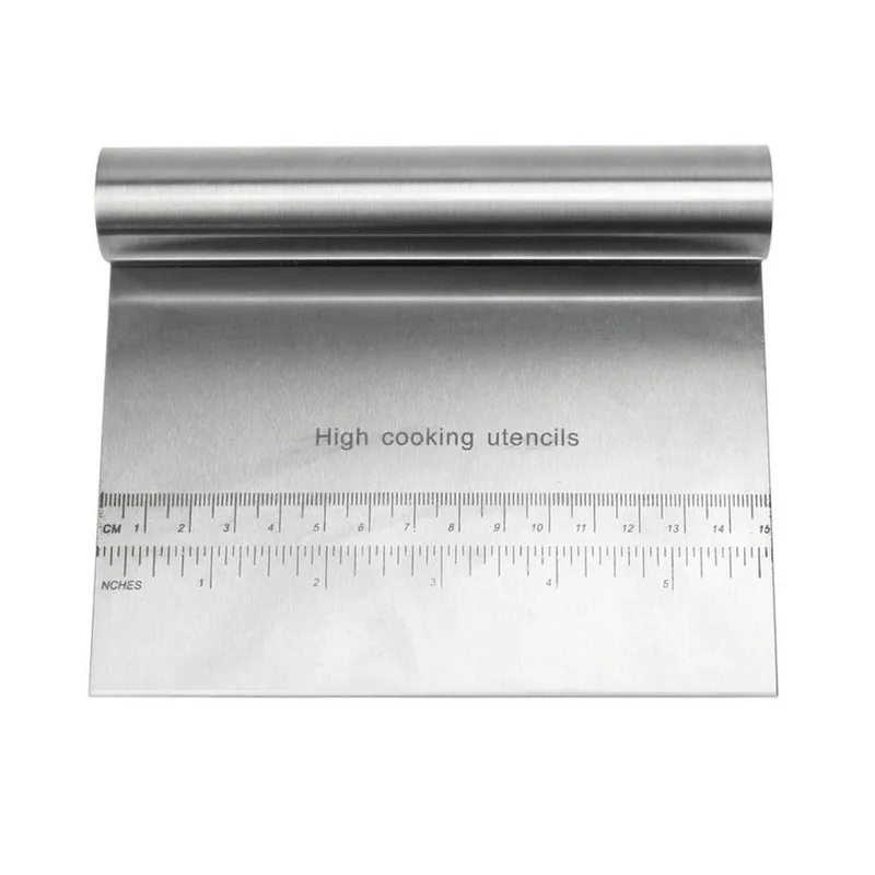  1Pcs Stainless Steel Shaving Knife Dough Cutting Knife Sausage Powder Knife Powder Scraping Flour S