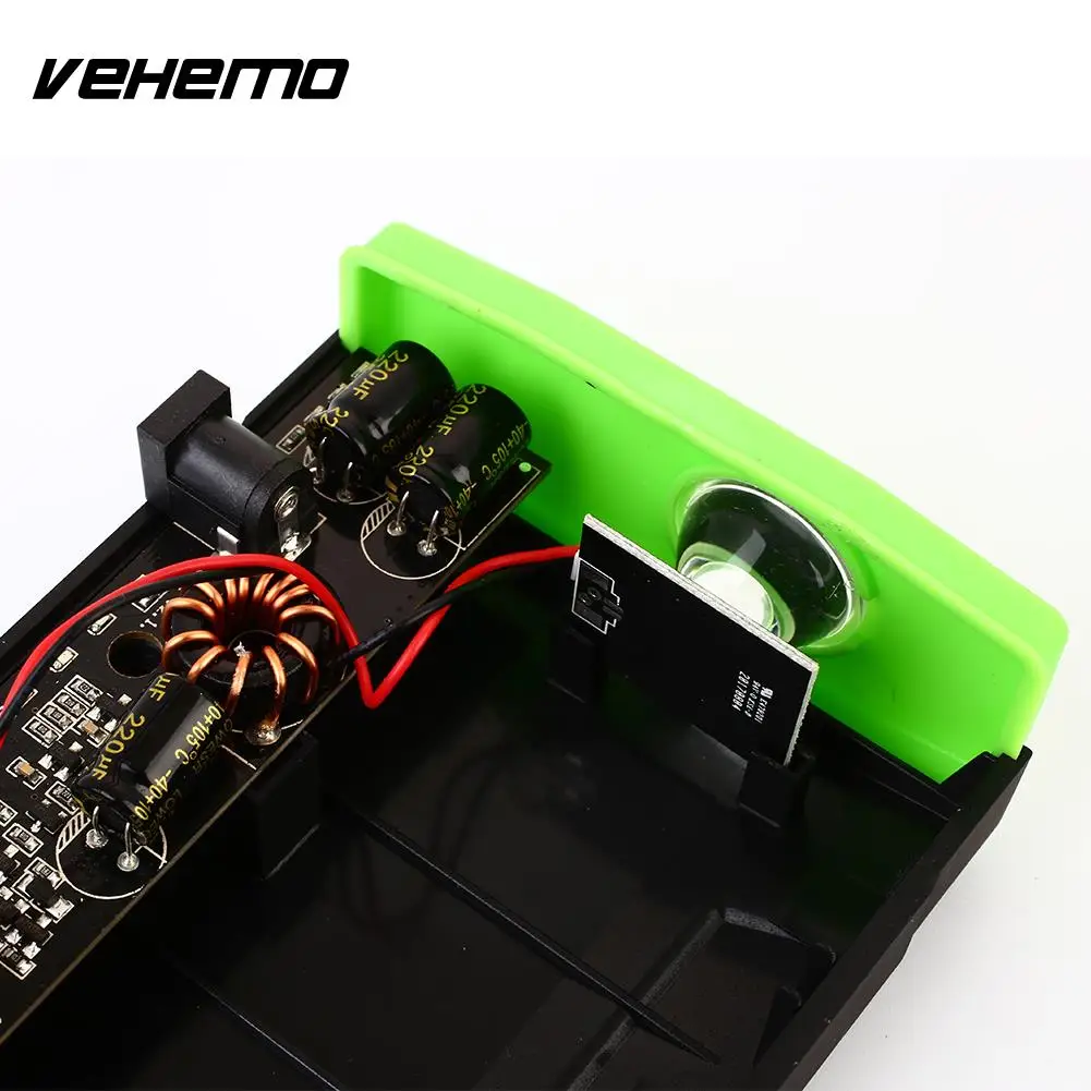 15V1A DIY Jump Starter Booster Car Battery Portable Emergency Battery Charger Booster High Power Bank LED Lighting Kit