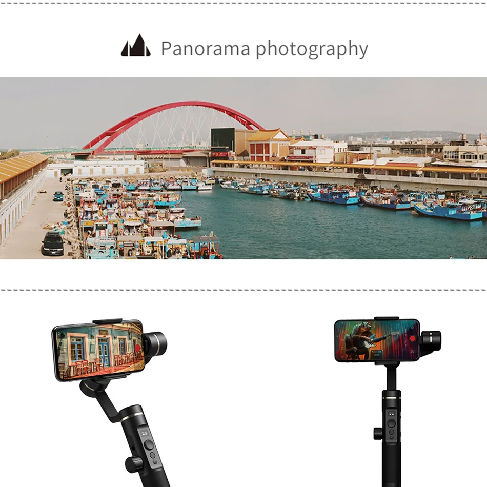  FeiyuTech SPG2 3-Axis Handheld Stabilizer Gimbal for iPhone XS X Max Smartphone OPPO Samsung S9 ViV