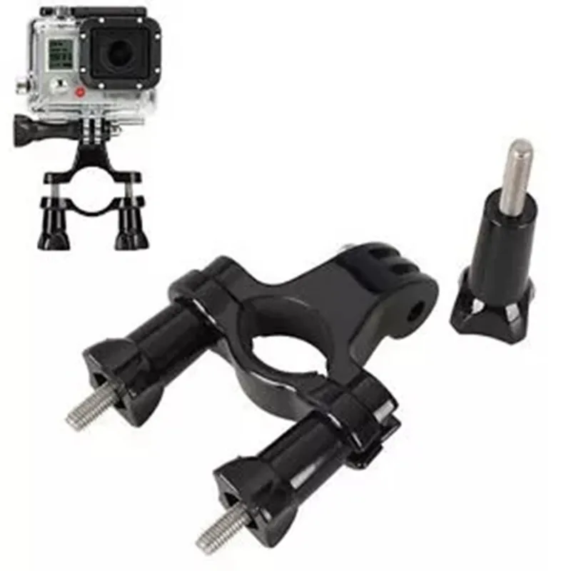 

Bicycle Rack Pipe Mount Tripode Holder Bracket Adapter Screw Clamp for Go-pro Go Pro Hero 5 4 3 2 Xiao-mi Xio-mi yi 2 4k