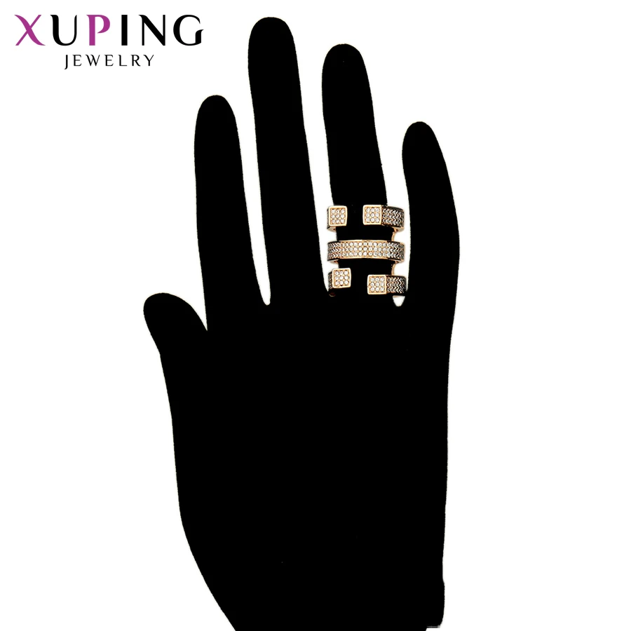 Xuping ювелирные изделия Роскошные изысканное кольцо популярный дизайн Шарм стиль для женщин обручение подарки на день благодарения S119.2-15812