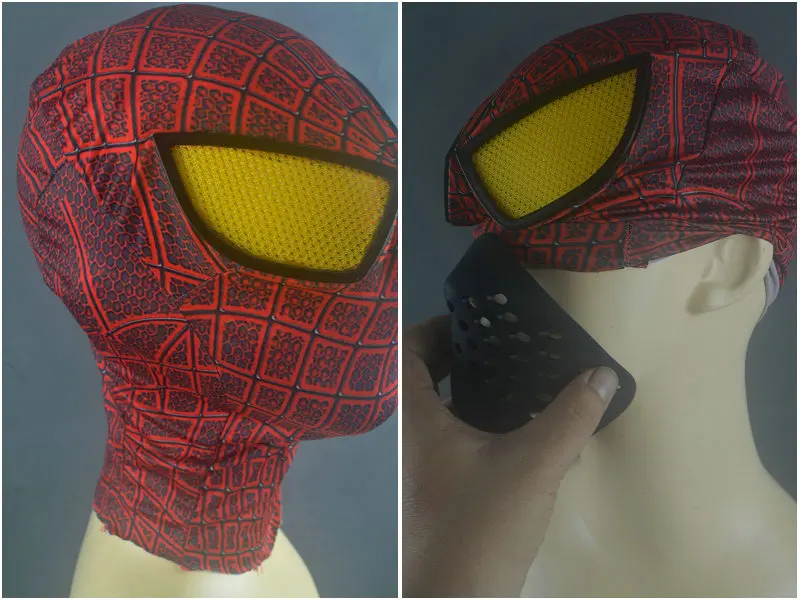 

high quality Cosplay classical Spiderman Faceshell with spidierman mask halloween spiderman costume props